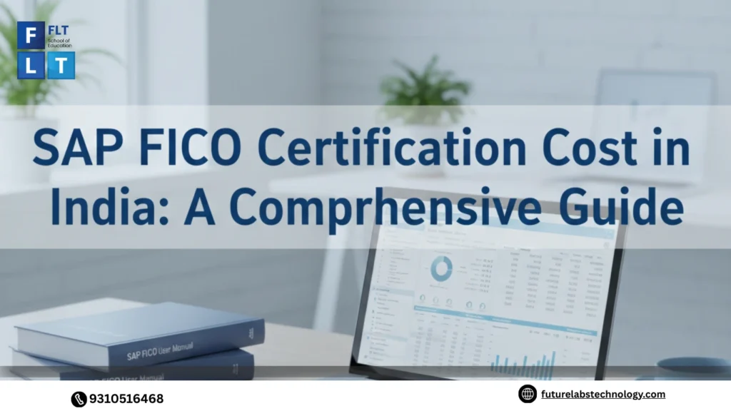 SAP FICO Certification Cost in India