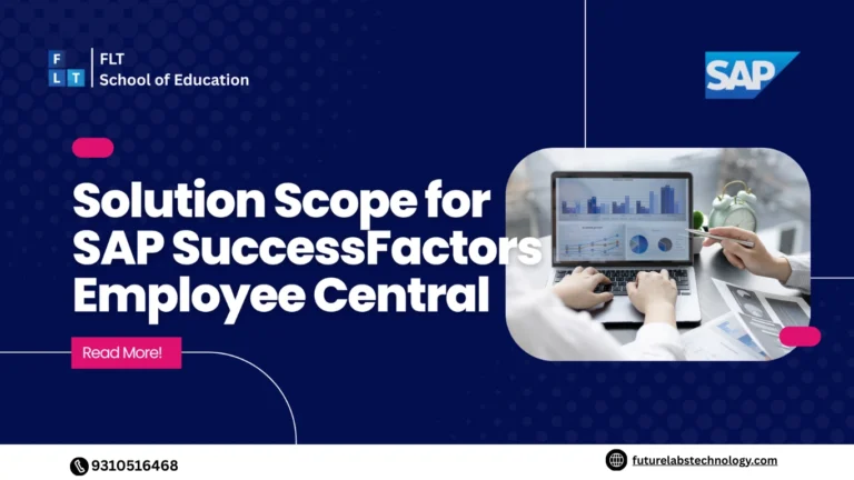 Solution Scope for SAP Success